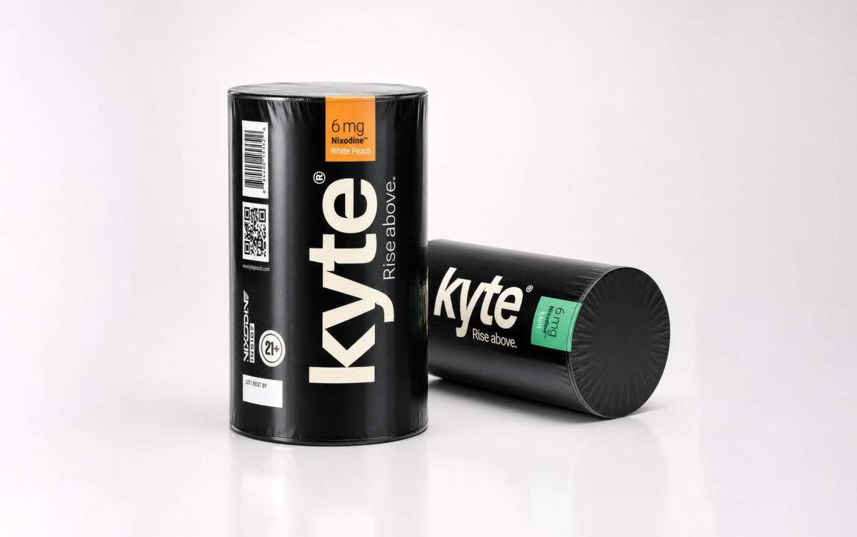 KYTE Mint and White Peach five-packs